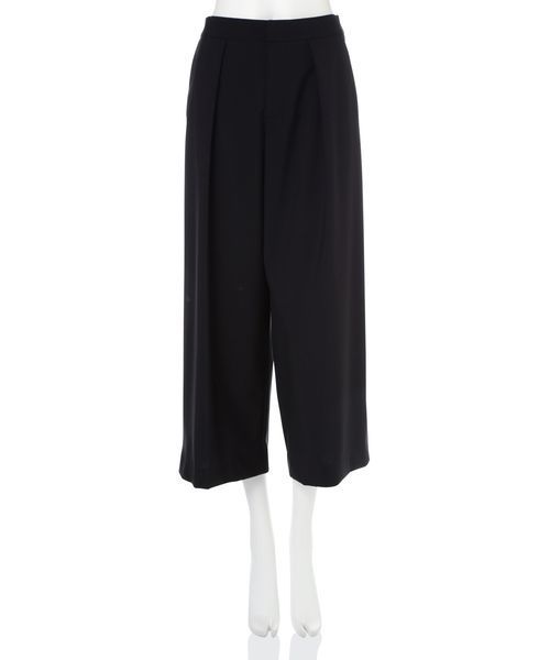 22 OCTOBRE（ヴァンドゥ－オクトーブル）の「ボリュームタックパンツ（その他パンツ・レディース・ブラック/グレー/ホワイト・38/36/40）」の2枚目の写真