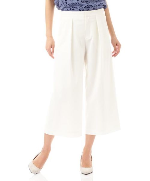 22 OCTOBRE（ヴァンドゥ－オクトーブル）の「ボリュームタックパンツ（その他パンツ・レディース・ブラック/グレー/ホワイト・38/36/40）」の11枚目の写真