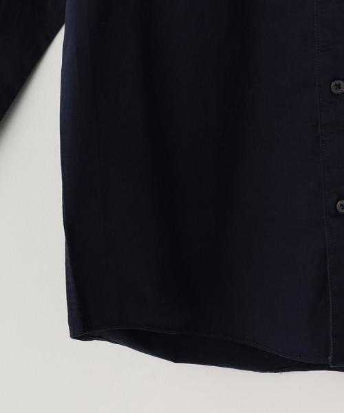 coen(コーエン)の「ダンプバンドカラー9分袖シャツ(シャツ/ブラウス・メンズ・ネイビー/ホワイト・X-LARGE/LARGE/MEDIUM/SMALL)」の6枚目の写真