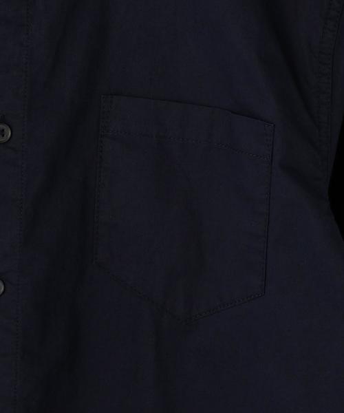 coen(コーエン)の「ダンプバンドカラー9分袖シャツ(シャツ/ブラウス・メンズ・ネイビー/ホワイト・X-LARGE/LARGE/MEDIUM/SMALL)」の8枚目の写真