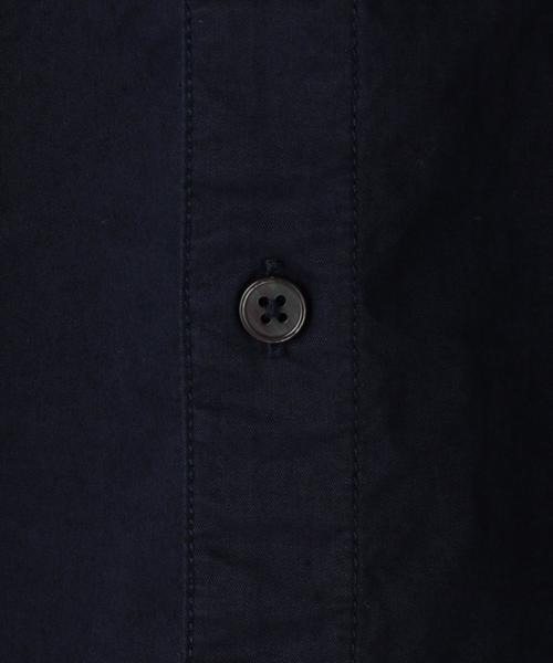 coen(コーエン)の「ダンプバンドカラー9分袖シャツ(シャツ/ブラウス・メンズ・ネイビー/ホワイト・X-LARGE/LARGE/MEDIUM/SMALL)」の9枚目の写真