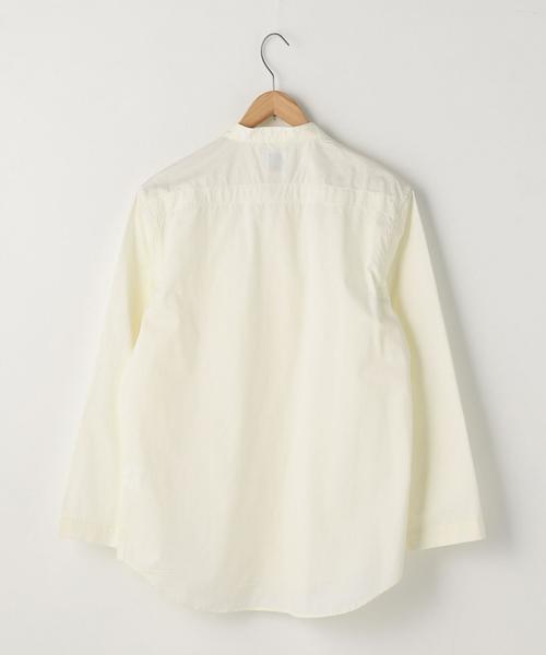 coen(コーエン)の「ダンプバンドカラー9分袖シャツ(シャツ/ブラウス・メンズ・ネイビー/ホワイト・X-LARGE/LARGE/MEDIUM/SMALL)」の10枚目の写真