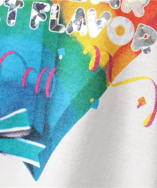 Candy Stripper(キャンディストリッパー)の「CANDY BAR TEE ONE-PIECE(Tシャツ/カットソー・レディース・ピンク/ミント/ブラック/オフホワイト・2)」の11枚目の写真