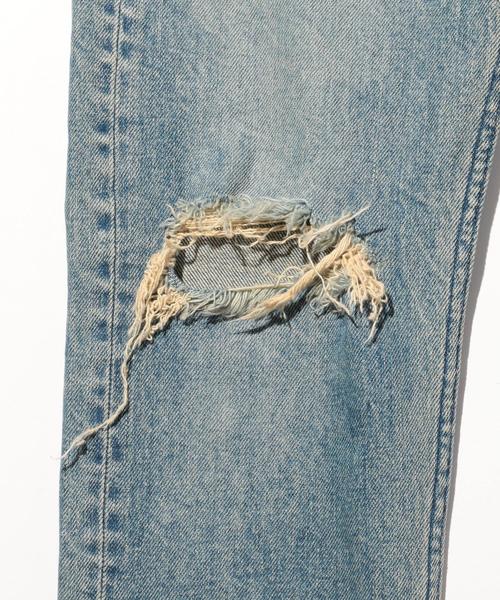 MONKEY TIME（モンキータイム）の「＜monkey time＞ DISTRESD S/SLV DENIM SKINNY PANTS/デニムパンツ ◆（デニムパンツ・メンズ・ターコイズブルー/コバルトブルー・SMALL/X-LARGE/LARGE/MEDIUM）」の13枚目の写真