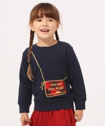 GLOBAL WORK | 【キッズ】ガールズプリントスウェット長袖/767148(スウェット)