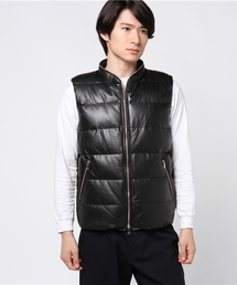 ラブレス LOVELESS ダウンベスト シープレザー サイズ3 LOVELESS ダウンベスト シープレザー サイズ3