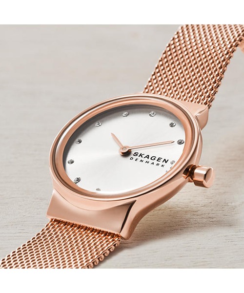 SKAGEN（スカーゲン）の「スカーゲン 腕時計 レディース アナログ ステンレス SKW2665（アナログ腕時計・レディース・ピンクゴールド・FREE）」の10枚目の写真