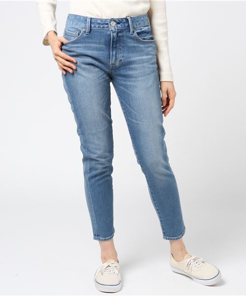 Rodeo Crowns（ロデオクラウンズ）の「Standard One 2wayST テーパード（デニムパンツ・レディース・ライトブルー・28inch/24inch/26inch/27inch/25inch）」の12枚目の写真