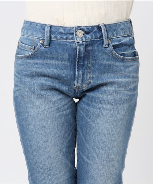 Rodeo Crowns（ロデオクラウンズ）の「Standard One 2wayST テーパード（デニムパンツ・レディース・ライトブルー・28inch/24inch/26inch/27inch/25inch）」の7枚目の写真