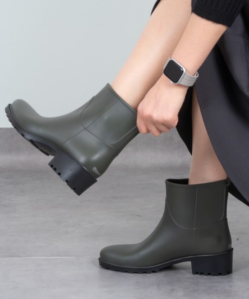 PATERNAZZI（パテルナッツィ）の「【PATERNAZZI/パテルナッツィ】イタリア製ショートレインブーツ（レインシューズ・レディース・ブラウン/ブラック/グリーン/ブルー/レッド/ベージュ/ダークベージュ/ダークグレー/ワインレッド・36/37/38/39）」の6枚目の写真