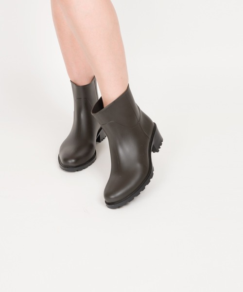 PATERNAZZI（パテルナッツィ）の「【PATERNAZZI/パテルナッツィ】イタリア製ショートレインブーツ（レインシューズ・レディース・ブラウン/ブラック/グリーン/ブルー/レッド/ベージュ/ダークベージュ/ダークグレー/ワインレッド・36/37/38/39）」の15枚目の写真