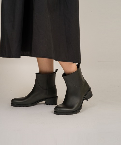 PATERNAZZI（パテルナッツィ）の「【PATERNAZZI/パテルナッツィ】イタリア製ショートレインブーツ（レインシューズ・レディース・ブラウン/ブラック/グリーン/ブルー/レッド/ベージュ/ダークベージュ/ダークグレー/ワインレッド・36/37/38/39）」の10枚目の写真