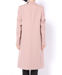 Drawer ピンクベージュ ウールコート 36 Drawer ピンクベージュ ウールコート 36 【美品】 Drawer / ドゥロワー