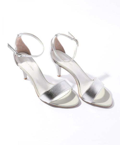 ODETTE E ODILE（オデットエオディール）の「OFD アンクルストラップ サンダル70↓↑（サンダル・レディース・ベージュ/イエロー/その他2/その他1/ロイヤルブルー/ライトグレー/シルバー/ブラック・24cm/22.5cm/23cm/25cm/24.5cm/22cm/23.5cm/21.5cm）」の6枚目の写真