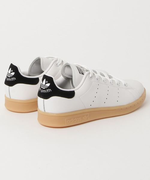 adidas(アディダス)の「スタンスミス STAN SMITH W オリジナルス (スニーカー・レディース・ホワイト×ブラック/ピンク・22.0cm/22.5cm/23.0cm/23.5cm/24.0cm/24.5cm/25.0cm/25.5cm/26.5cm/27.0cm/27.5cm)」の3枚目の写真