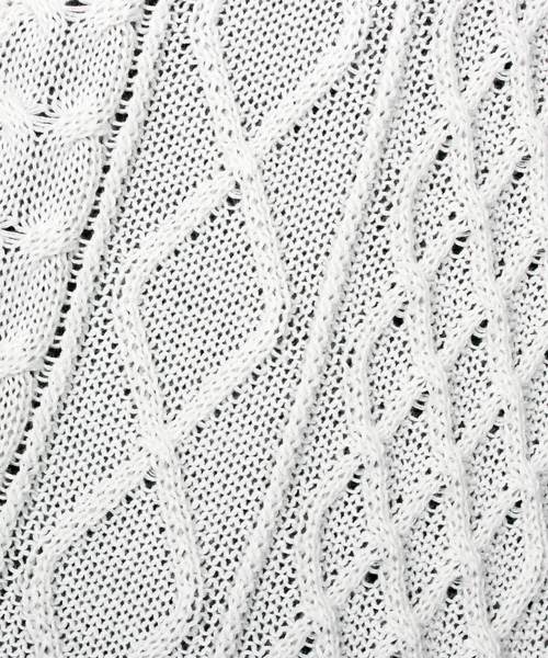 ８(eight)（エイト）の「ニット 切替 半袖Tシャツ（Tシャツ/カットソー・メンズ・ネイビー/ブラック/ホワイト・X-LARGE/LARGE/MEDIUM）」の18枚目の写真