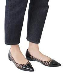 RANDA | 【セール対象外】アニマルプリントクリアパンプス(パンプス)