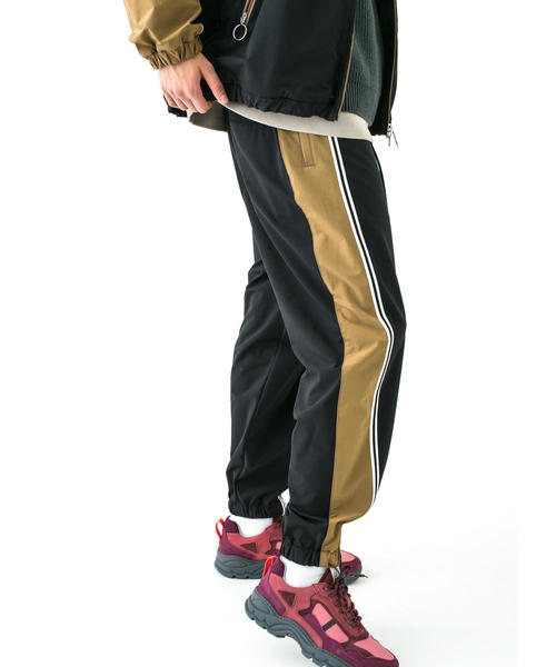 MONKEY TIME(モンキータイム)の「<monkey time> NYLON D/CLTH TRACK PANTS/トラックパンツ ◆(その他パンツ・メンズ・ブラック/ダークグレー・SMALL/MEDIUM/LARGE)」の9枚目の写真