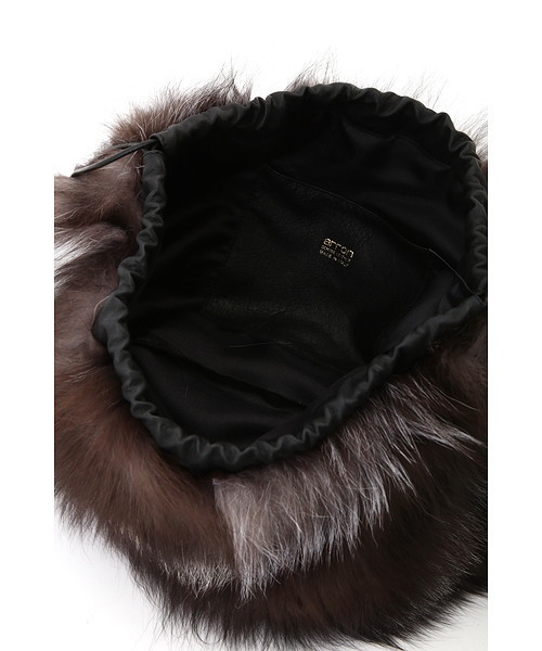 JILL STUART(ジルスチュアート)の「ボサックフォックス巾着バッグ(ショルダーバッグ・レディース・ベージュ/グレー/グレー系その他・フリ-)」の8枚目の写真