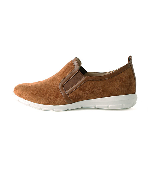 coca（ANDEX shoes product）（コカ）の「coca/コカ フワモコ サイドゴアスリッポン 3cmソール 418026（スニーカー・レディース・ブラック/ベージュ/ブラウン・22.5cm/23.5cm/23.0cm/24.0cm/24.5cm）」の6枚目の写真