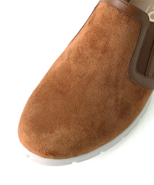coca（ANDEX shoes product）（コカ）の「coca/コカ フワモコ サイドゴアスリッポン 3cmソール 418026（スニーカー・レディース・ブラック/ベージュ/ブラウン・22.5cm/23.5cm/23.0cm/24.0cm/24.5cm）」の4枚目の写真
