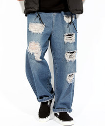 ８(eight) | ダメージ デニム ジーンズ サルエル(デニムパンツ)