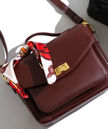 WEGO | WEGO/スカーフ付きショルダーバッグ(ショルダーバッグ)