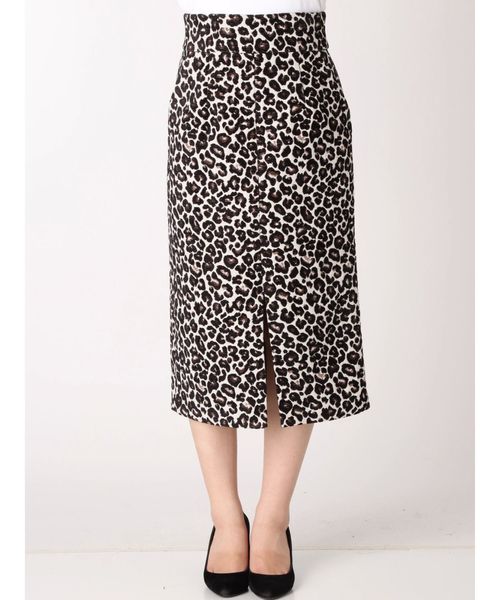 LAGUNAMOON（ラグナムーン）の「レオパードハイウエストタイトスカート（スカート・レディース・その他1・SMALL/MEDIUM）」の5枚目の写真