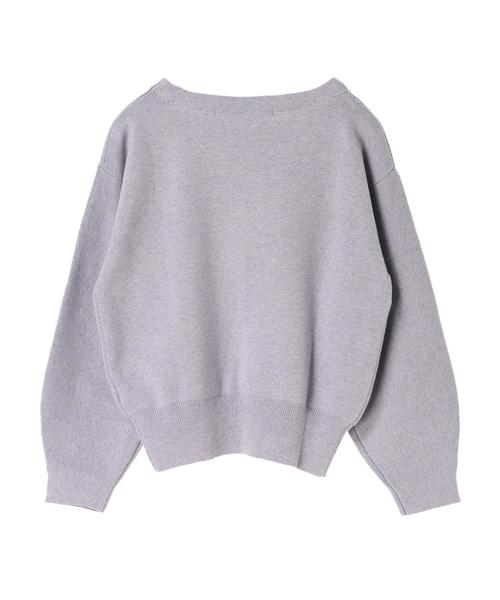 YECCA VECCA（イェッカヴェッカ）の「・ボリューム袖ニットプルオーバー（ニット/セーター・レディース・ライトブルー/ブラック/オフホワイト/イエロー/ラベンダー・FREE）」の14枚目の写真