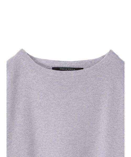 YECCA VECCA（イェッカヴェッカ）の「・ボリューム袖ニットプルオーバー（ニット/セーター・レディース・ライトブルー/ブラック/オフホワイト/イエロー/ラベンダー・FREE）」の13枚目の写真