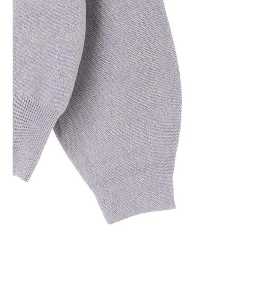 YECCA VECCA（イェッカヴェッカ）の「・ボリューム袖ニットプルオーバー（ニット/セーター・レディース・ライトブルー/ブラック/オフホワイト/イエロー/ラベンダー・FREE）」の12枚目の写真