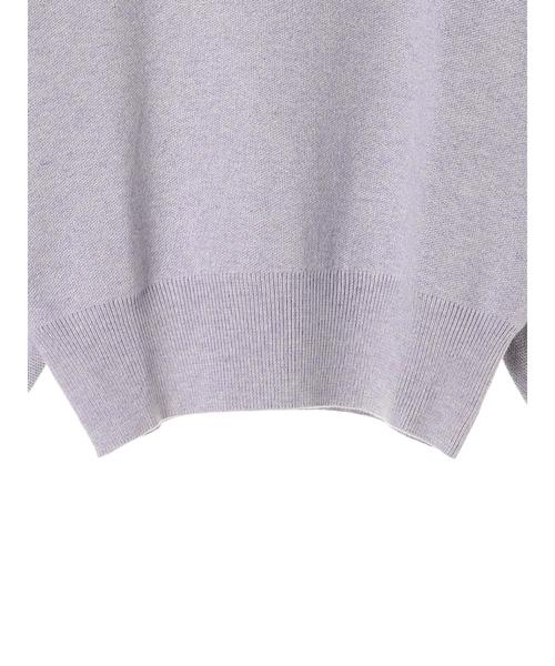 YECCA VECCA（イェッカヴェッカ）の「・ボリューム袖ニットプルオーバー（ニット/セーター・レディース・ライトブルー/ブラック/オフホワイト/イエロー/ラベンダー・FREE）」の11枚目の写真