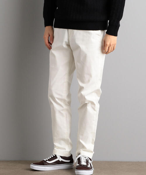 green label relaxing（グリーンレーベルリラクシング）の「CM ◆ストレッチ チノ ユーティリティー テーパード パンツ（チノパンツ・メンズ・ネイビー/グレー/オフホワイト/オリーブ・L/XXL/XL/M/S）」の2枚目の写真