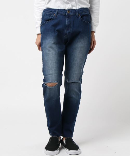 BILLABONG(ビラボン)の「【直営店限定】BILLABONG メンズ ロングパンツ/ビラボン デニムパンツ(デニムパンツ・メンズ・インディゴブルー/ブルー・MEDIUM/LARGE/X-LARGE)」の1枚目の写真