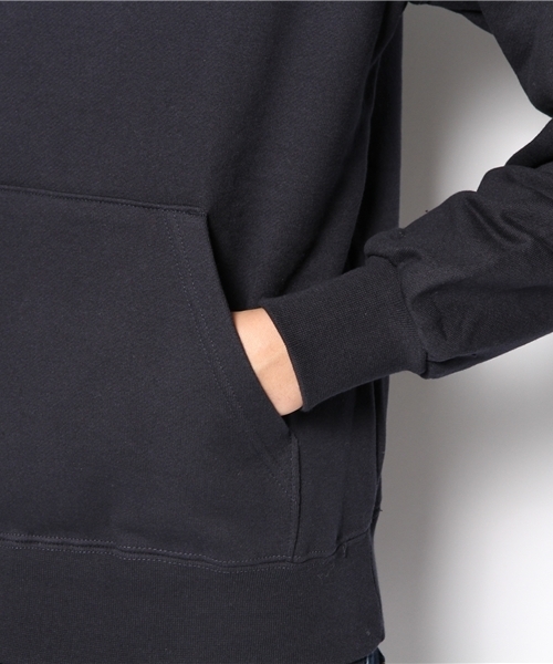 WHO'S WHO gallery(フーズフーギャラリー)の「【rinevuos】BOXパーカー(パーカー・メンズ・グレー/ネイビー・MEDIUM/SMALL)」の7枚目の写真