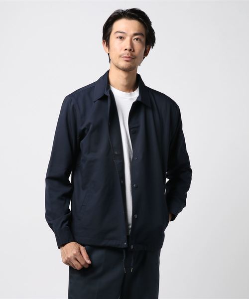 VIBGYOR(ヴィブジョー)の「VIBGYOR Select/ TRコーチジャケット(ブルゾン・メンズ・ブラック/ベージュ/ネイビー/グレー/グレー系その他/グレー系その他2・MEDIUM/LARGE/X-LARGE)」の1枚目の写真