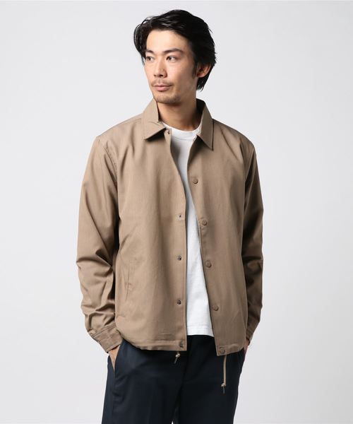 VIBGYOR(ヴィブジョー)の「VIBGYOR Select/ TRコーチジャケット(ブルゾン・メンズ・ブラック/ベージュ/ネイビー/グレー/グレー系その他/グレー系その他2・MEDIUM/LARGE/X-LARGE)」の14枚目の写真