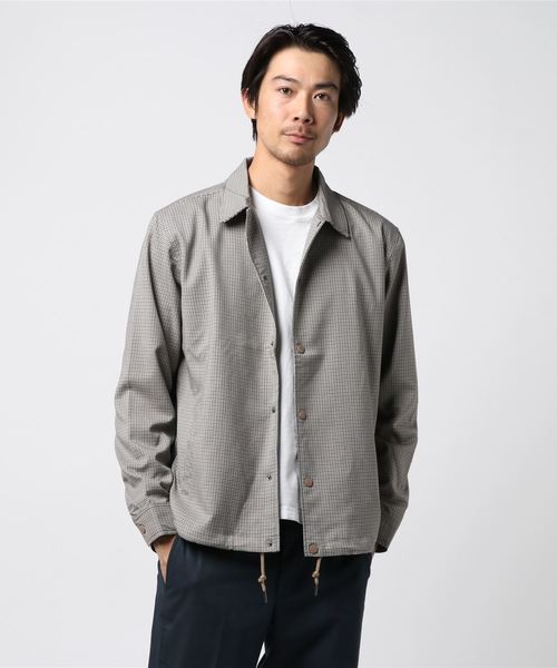 VIBGYOR(ヴィブジョー)の「VIBGYOR Select/ TRコーチジャケット(ブルゾン・メンズ・ブラック/ベージュ/ネイビー/グレー/グレー系その他/グレー系その他2・MEDIUM/LARGE/X-LARGE)」の15枚目の写真
