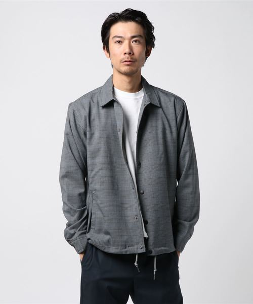 VIBGYOR(ヴィブジョー)の「VIBGYOR Select/ TRコーチジャケット(ブルゾン・メンズ・ブラック/ベージュ/ネイビー/グレー/グレー系その他/グレー系その他2・MEDIUM/LARGE/X-LARGE)」の16枚目の写真