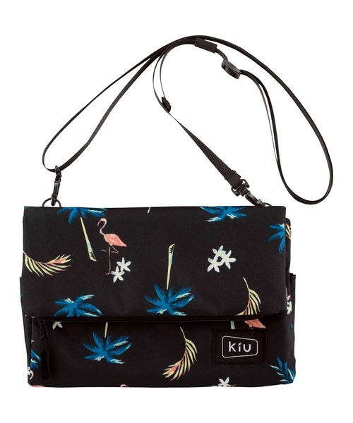 KiU（キウ）の「ウォーターリパレントストレージサコッシュ【2】（ショルダーバッグ・メンズ・ブラック/ネイビー/レッド/オフホワイト/ブルー/アイボリー/ホワイト系その他/ブラック系その他/ブルー系その他/レオパード・FREE）」の6枚目の写真