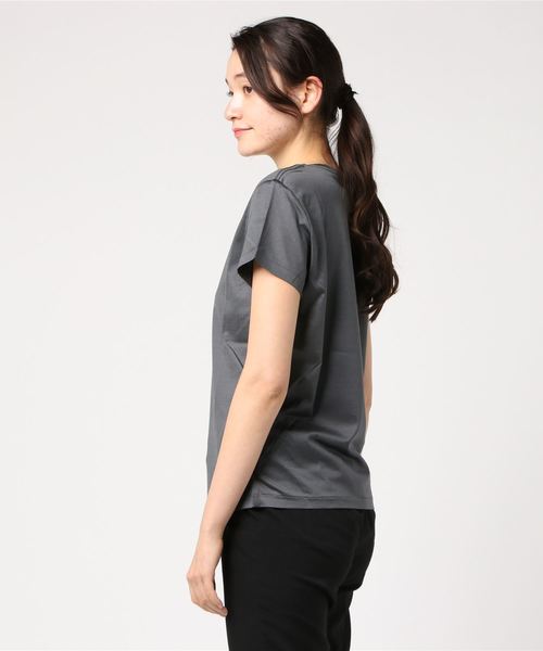 Ameri（アメリ）の「COATING BASIC TEE（Tシャツ/カットソー）」 - WEAR