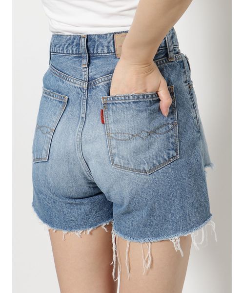 Ungrid（アングリッド）の「クラッシュデニムショートパンツ（デニムパンツ・レディース・ブルー・SMALL/MEDIUM）」の8枚目の写真