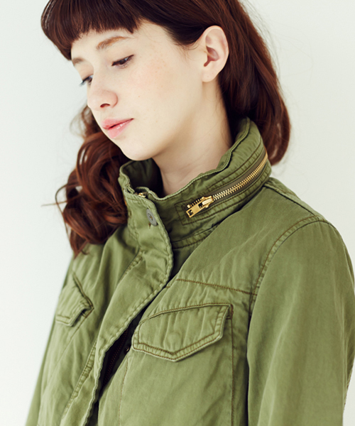 Another Edition（アナザーエディション）の「■AE ｼｼｭｳ MLTLY CT◆（ミリタリージャケット・レディース・オリーブ/その他1・SMALL/MEDIUM）」の6枚目の写真