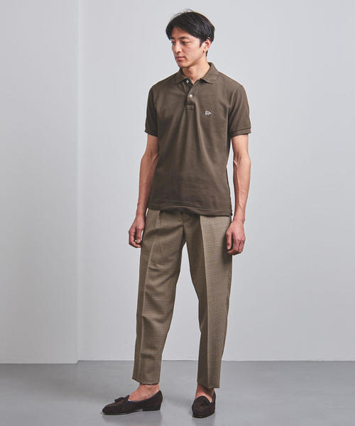 SCYE BASICS（サイベーシックス）の「＜ SCYE BASICS（サイベーシックス) ＞ カノコ ポロシャツ（ポロシャツ・メンズ・ホワイト/ライトグレー/ダークブラウン/ブラック/ダークグリーン/ネイビー・40/36/38）」の5枚目の写真