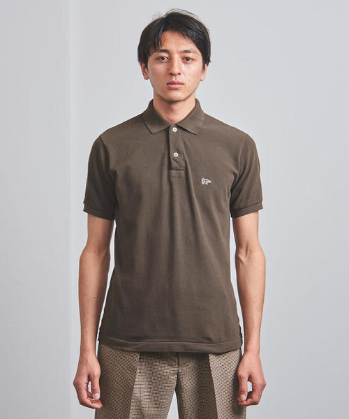 SCYE BASICS（サイベーシックス）の「＜ SCYE BASICS（サイベーシックス) ＞ カノコ ポロシャツ（ポロシャツ・メンズ・ホワイト/ライトグレー/ダークブラウン/ブラック/ダークグリーン/ネイビー・40/36/38）」の12枚目の写真