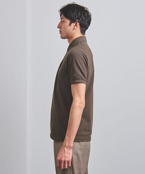 SCYE BASICS（サイベーシックス）の「＜ SCYE BASICS（サイベーシックス) ＞ カノコ ポロシャツ（ポロシャツ・メンズ・ホワイト/ライトグレー/ダークブラウン/ブラック/ダークグリーン/ネイビー・40/36/38）」の13枚目の写真