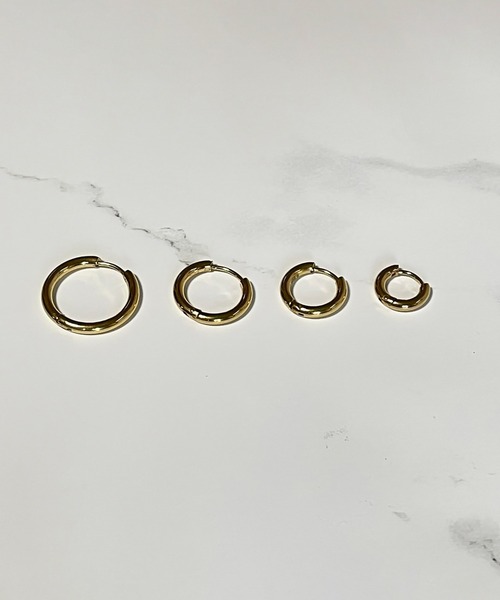 BROTHERHOOD(ブラザーフッド)の「【BROTHERHOOD】サージカル ステンレス ストリング フープ ピアス(ピアス(片耳用)・メンズ・ピンクゴールド/ブラック/ゴールド/シルバー/その他1/その他6/その他4/その他3/その他5/その他2・SMALL/MEDIUM/LARGE/X-LARGE)」の11枚目の写真