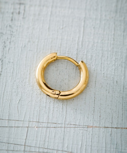 BROTHERHOOD(ブラザーフッド)の「【BROTHERHOOD】サージカル ステンレス ストリング フープ ピアス(ピアス(片耳用)・メンズ・ピンクゴールド/ブラック/ゴールド/シルバー/その他1/その他6/その他4/その他3/その他5/その他2・SMALL/MEDIUM/LARGE/X-LARGE)」の13枚目の写真