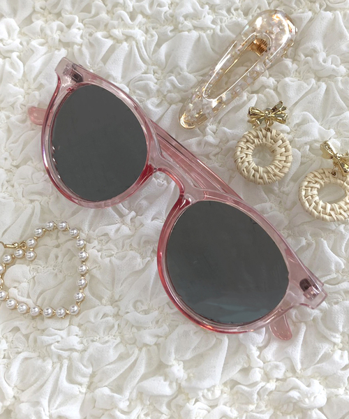 apres jour（アプレジュール）の「【apres jour×ARIAZ】レトロサングラス（サングラス・レディース・スモークピンク/モカ/ライトピンク/オフホワイト・FREE）」の4枚目の写真