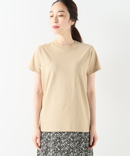 journal standard L'essage（ジャーナルスタンダードレサージュ）の「16テンジク Tシャツ（Tシャツ/カットソー・レディース・ホワイト/ベージュ/ブラック・FREE）」の12枚目の写真